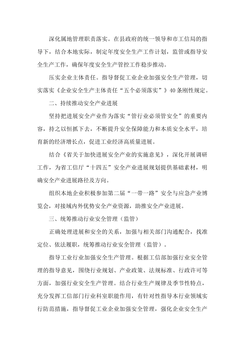 2024年工信局安全生产工作要点_第2页