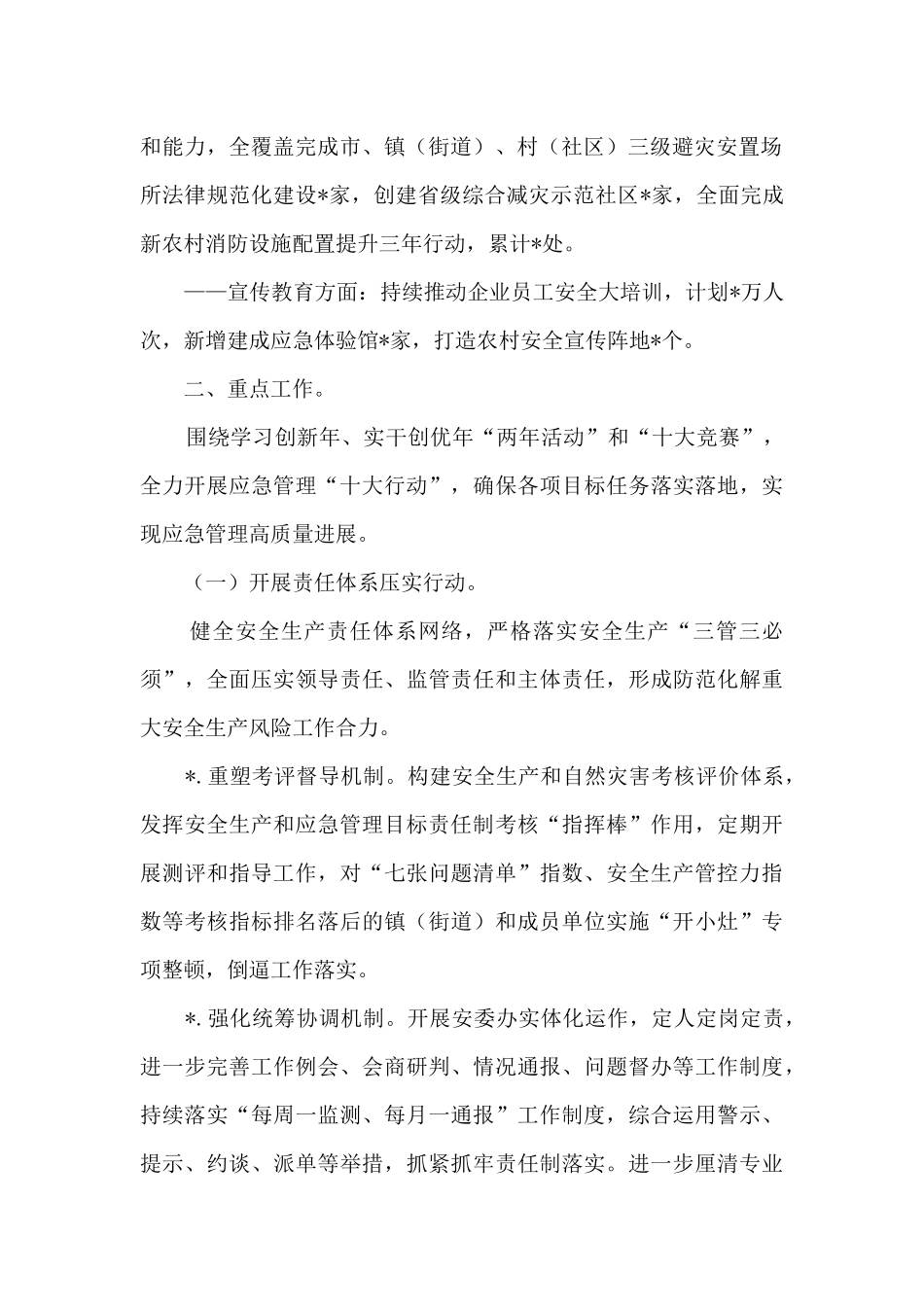 2024年市应急管理工作要点_第2页