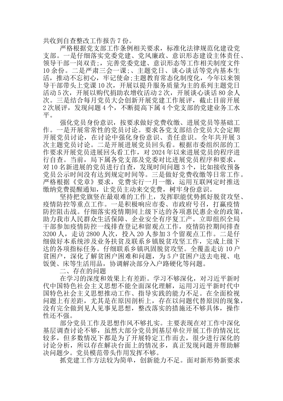 2024年市局党组党建工作总结及2024年工作计划_第2页