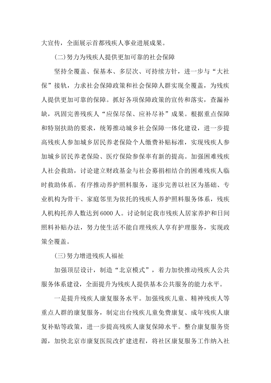 2024年市残疾下半年工作计划_第2页