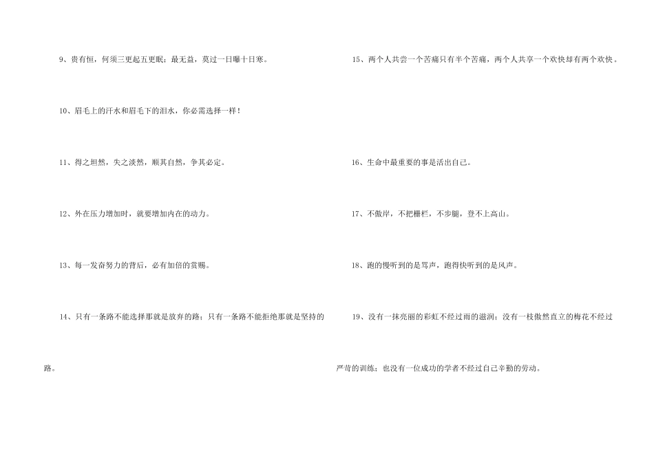 2024年常用励志座右铭合集89句_第2页