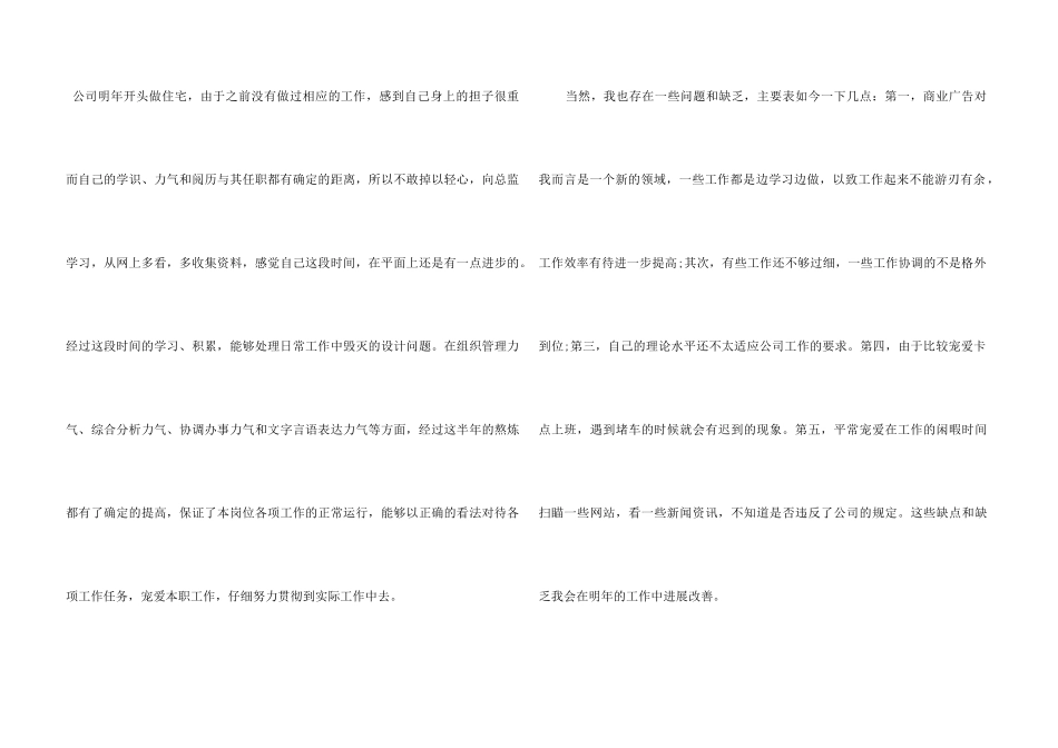 2024年平面设计师工作总结_第3页