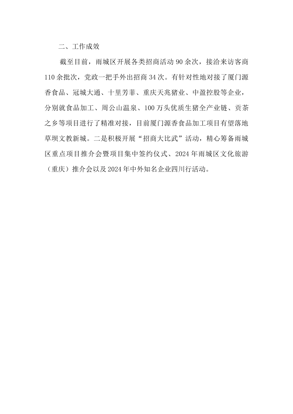 2024年度“两区四新城”工作总结_第2页