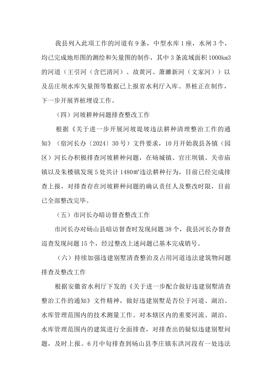 2024年度全县河长制工作总结_第2页