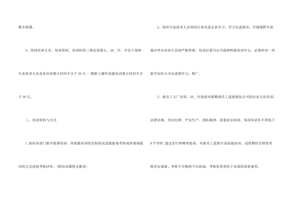 2024年度培训计划活动方案_第3页