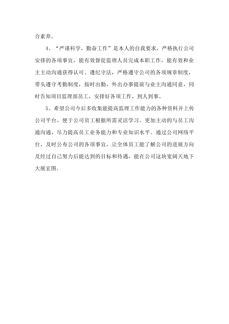 2024年度施工监理总监个人工作总结_第2页