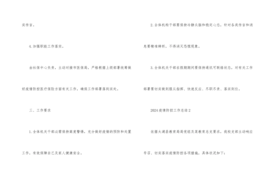 2024年度疫情防控工作总结_第3页