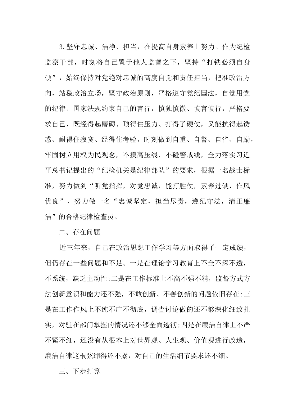 2024年度纪检监察工作总结5篇_第3页