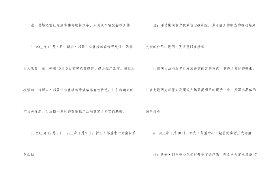 2024年房地产销售部工作总结_第2页