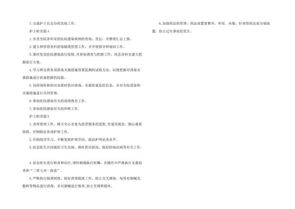 2024年护士职责职责大全_第2页