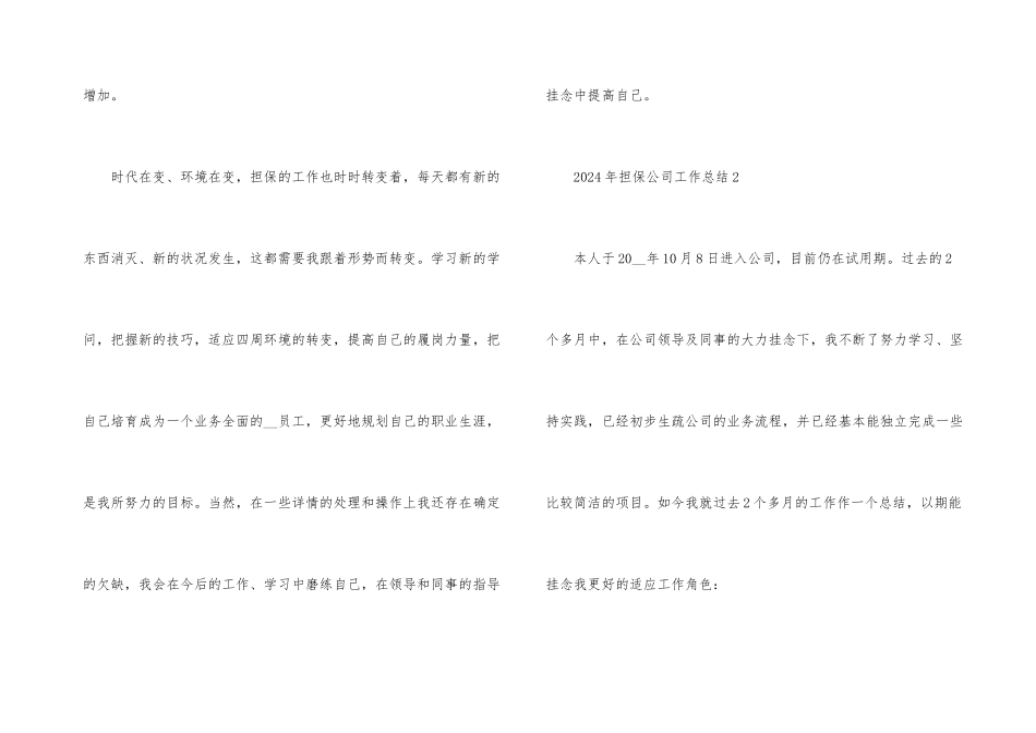 2024年担保公司工作总结_第3页