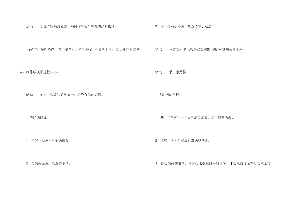 2024年母亲节活动总结5篇_第2页