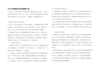 2024年河南抗洪工作总结报告5篇
