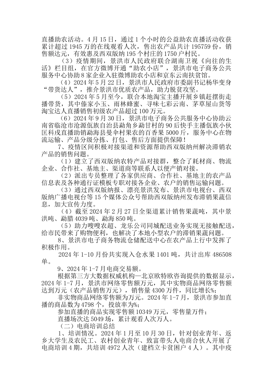 2024年电子商务进农村工作开展情况总结_第2页