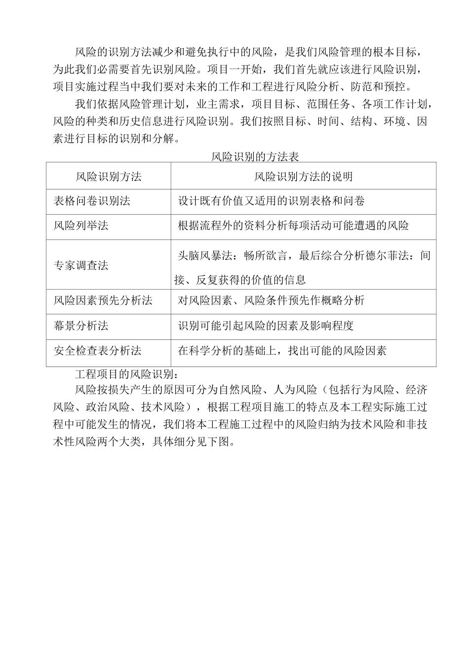 (完整word版)13  任何可能的紧急情况的处理措施、预案以及抵抗风险(包括工程施工过程中可能遇到_第3页