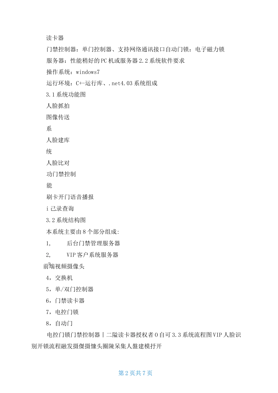 云从科技人脸识别门禁解决实施方案_第2页