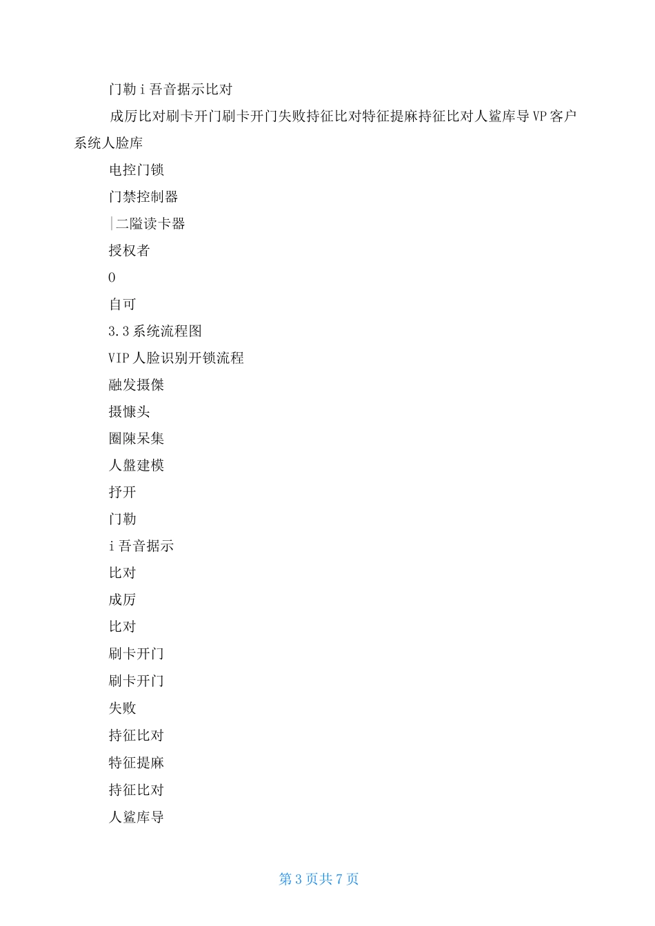 云从科技人脸识别门禁解决实施方案_第3页