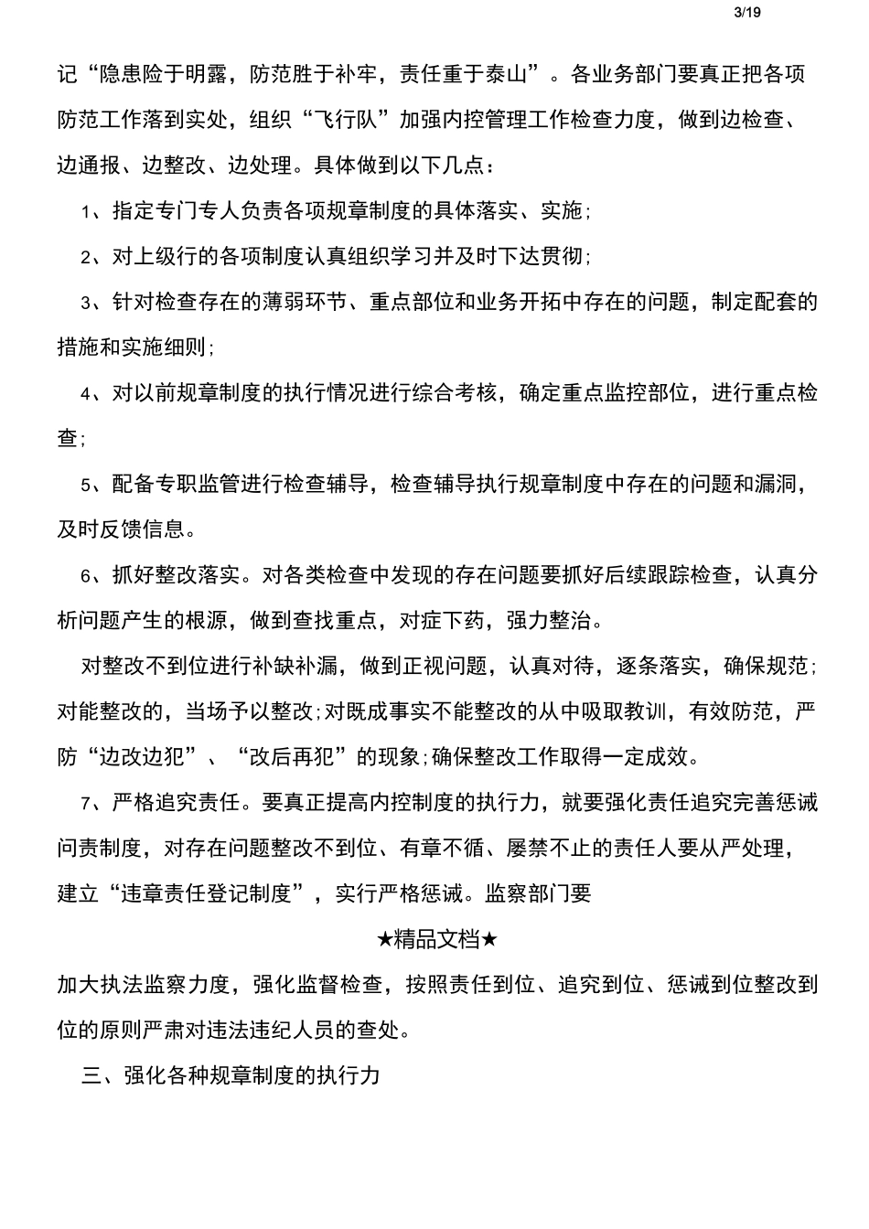 内部控制的工作总结_第3页