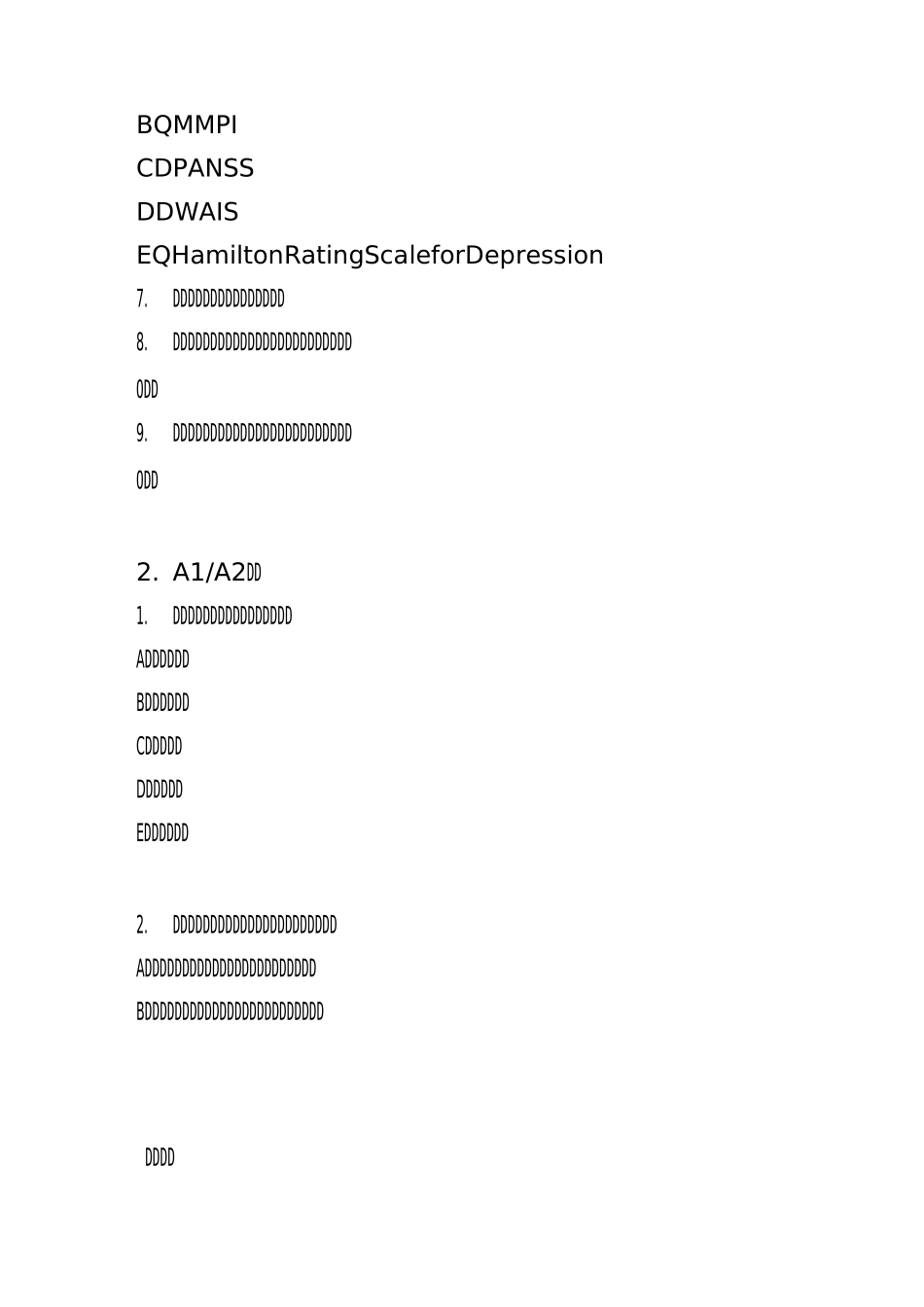 精神病学中级(基础知识)-试卷3_第2页