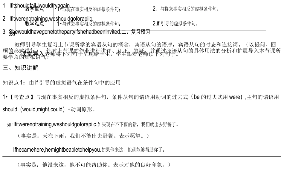 虚拟语气教案_第2页