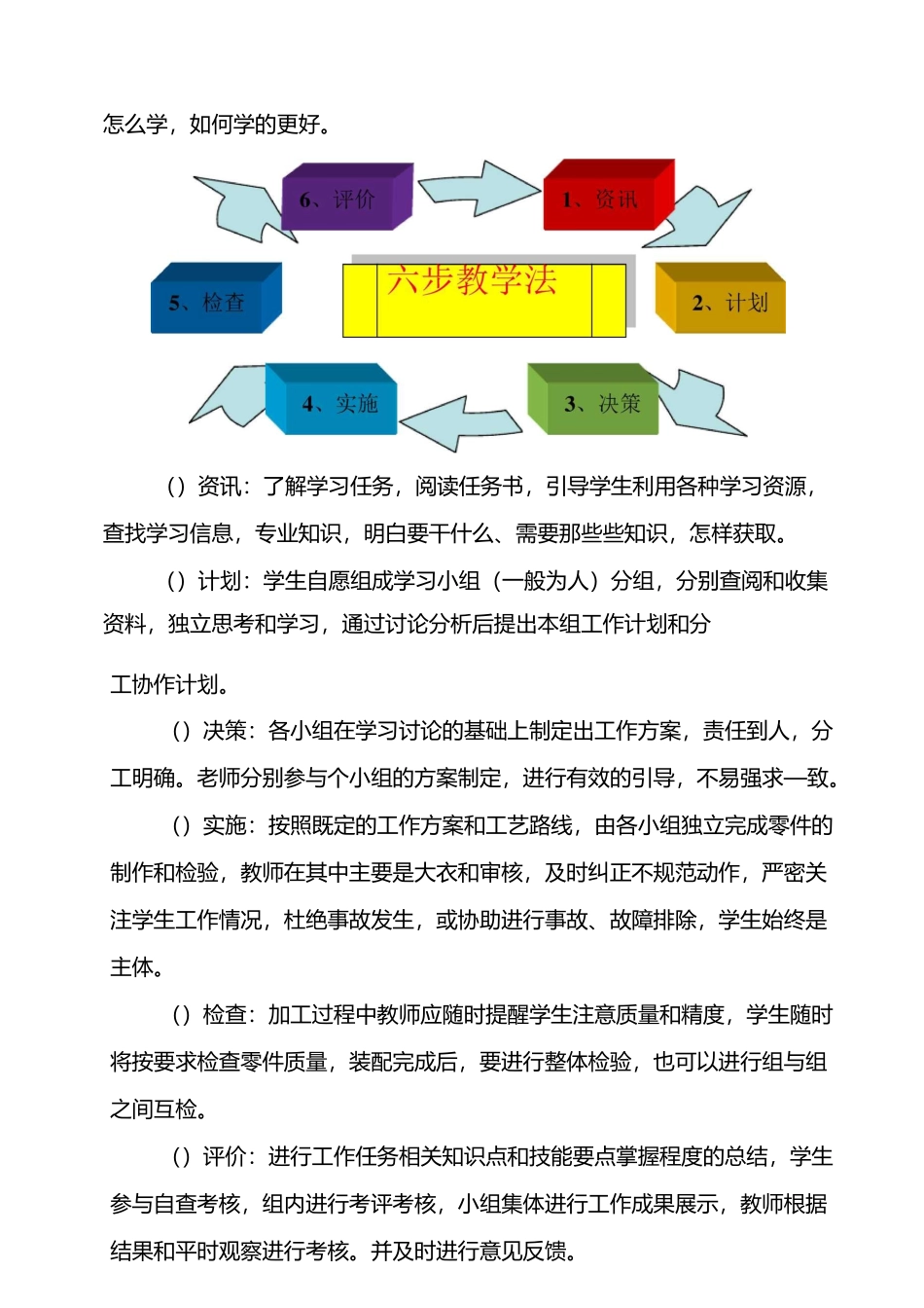 一体化课程教学方案要点_第3页