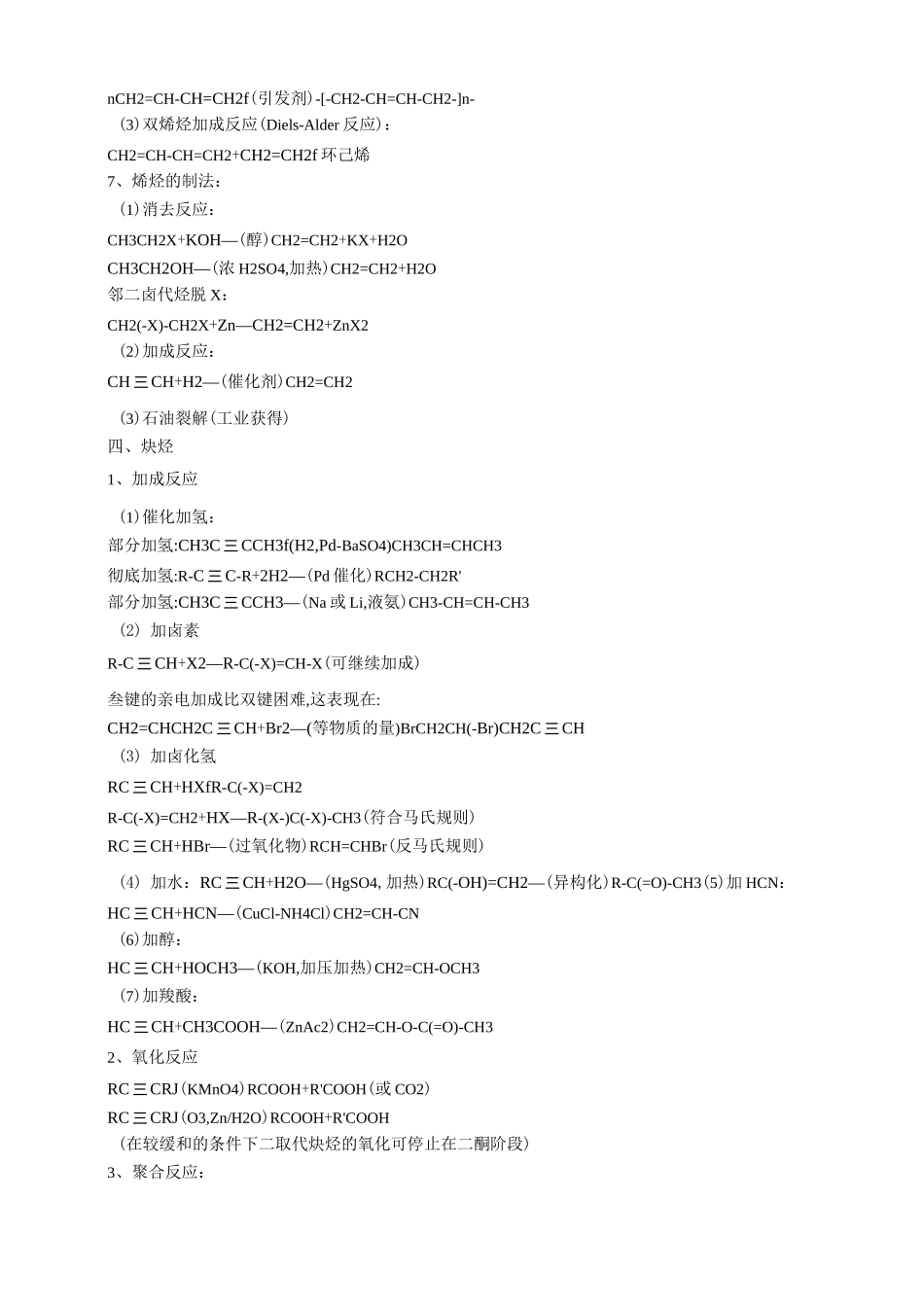 高中化学竞赛方程式 -_第2页