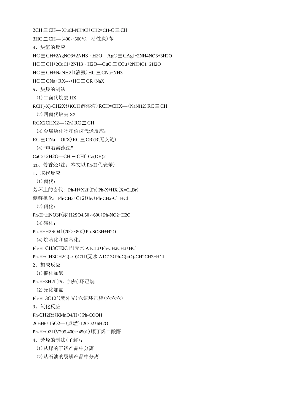 高中化学竞赛方程式 -_第3页