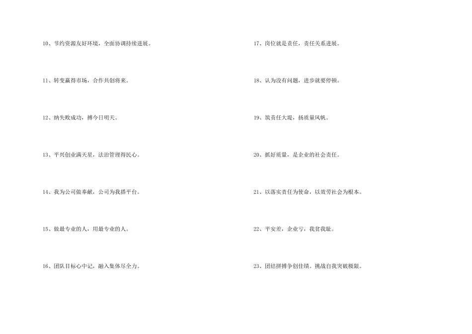 2024年矿泉水企业宣传的口号摘录36句_第2页