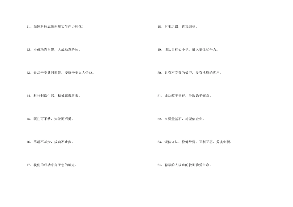 2024年纺织企业的口号集合39句_第2页