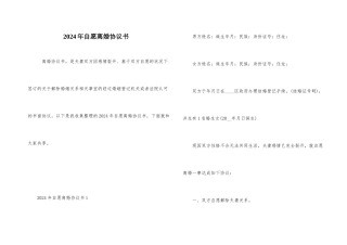 2024年自愿离婚协议书