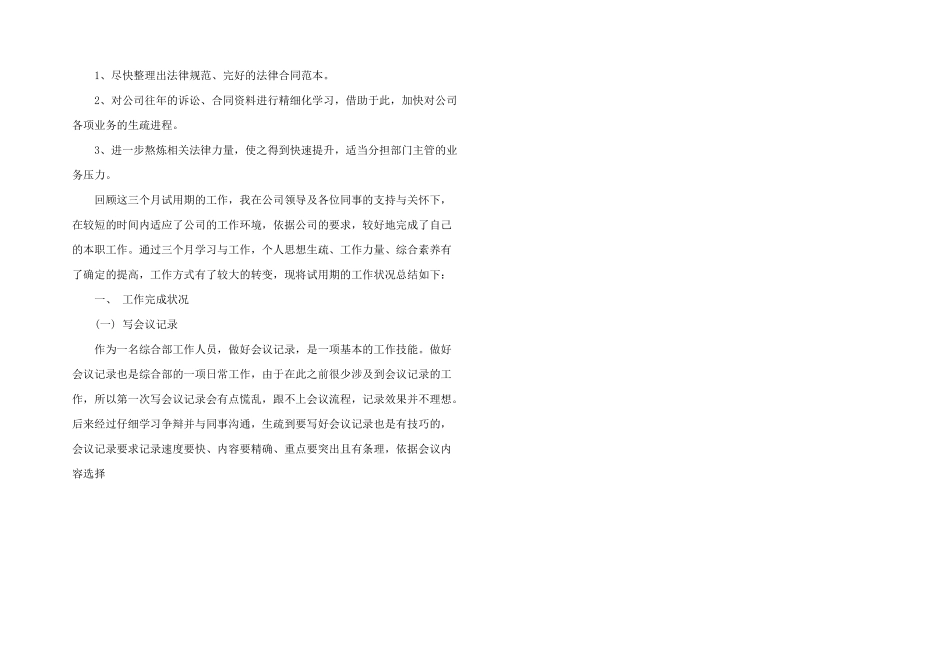 2024年试用期总结_第2页