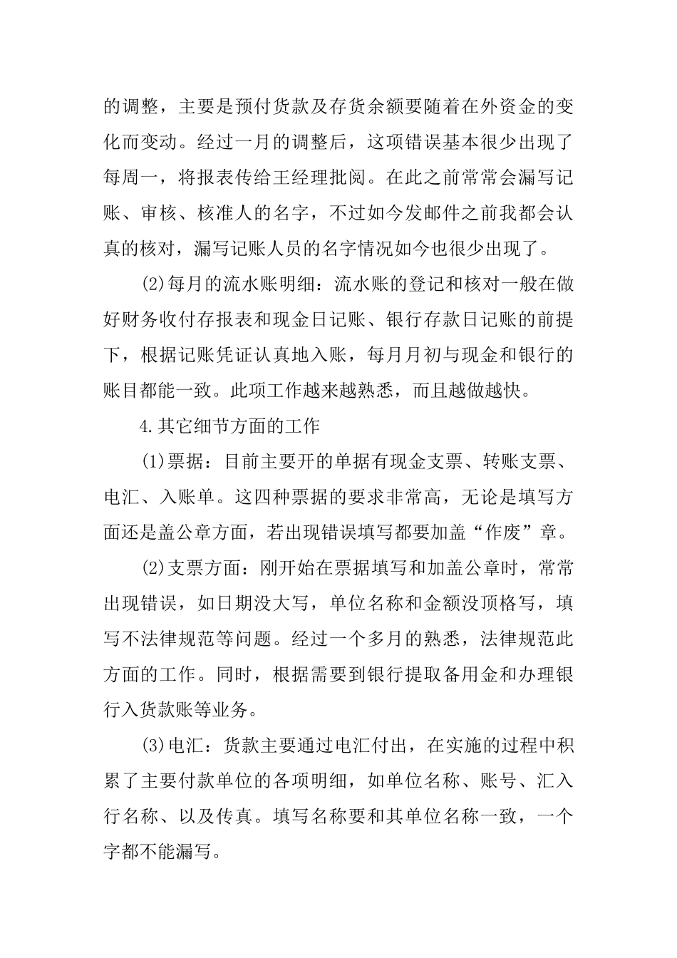 2024年财务试用期转正个人工作总结_第3页