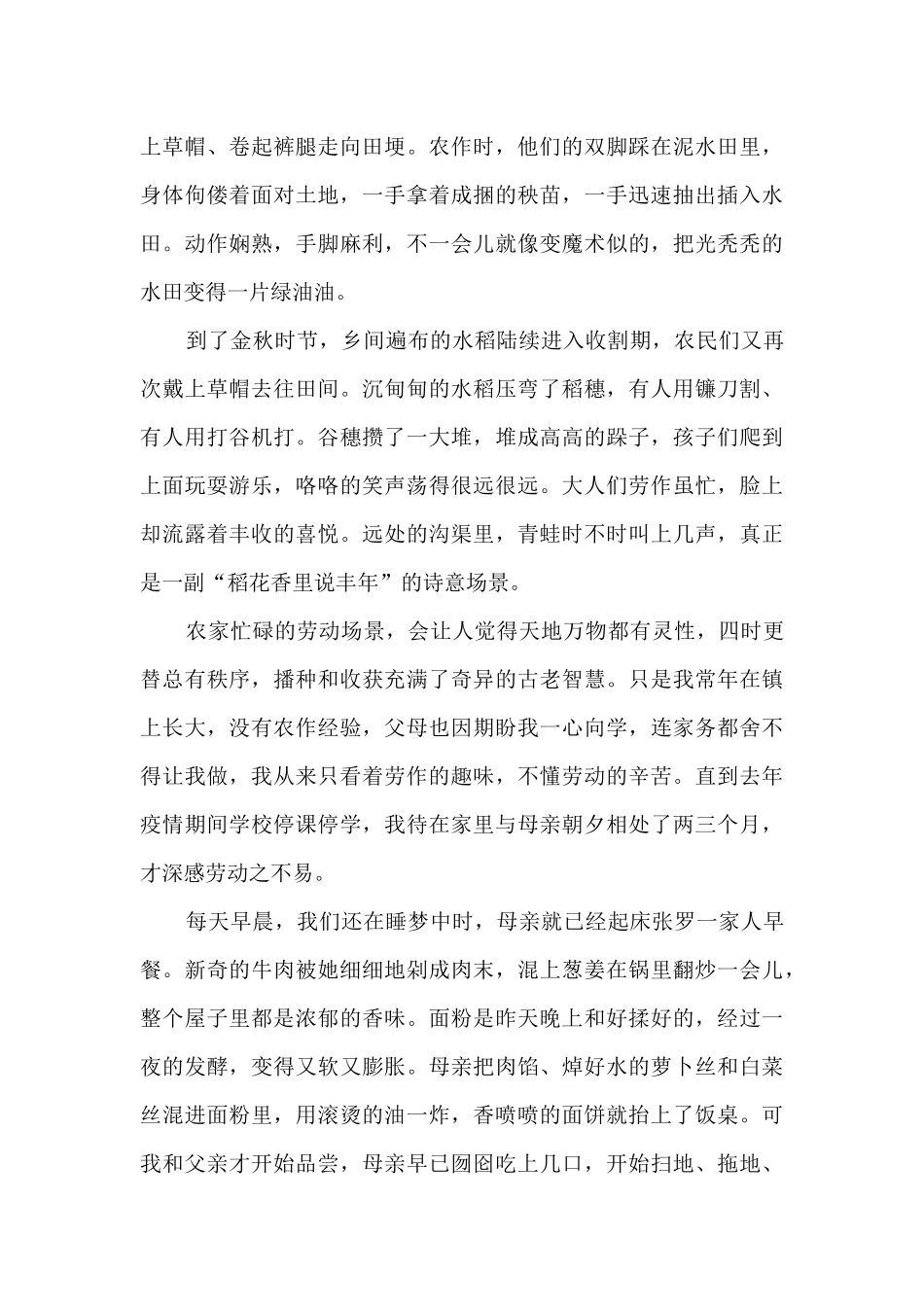 2024我与劳动者同行征文范文1000字_第3页