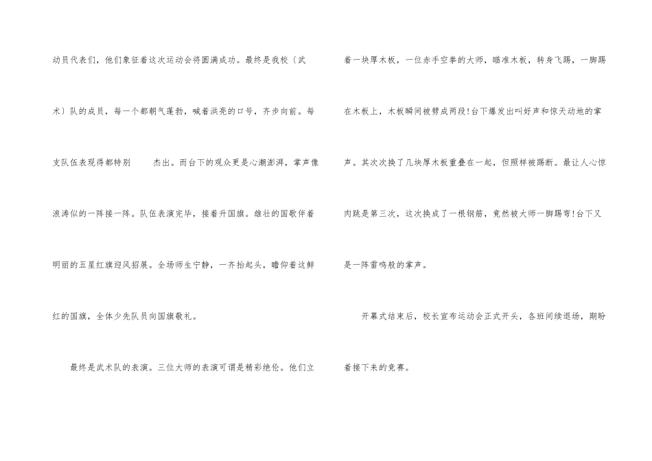 2024描写中学生校运会观后感_第3页
