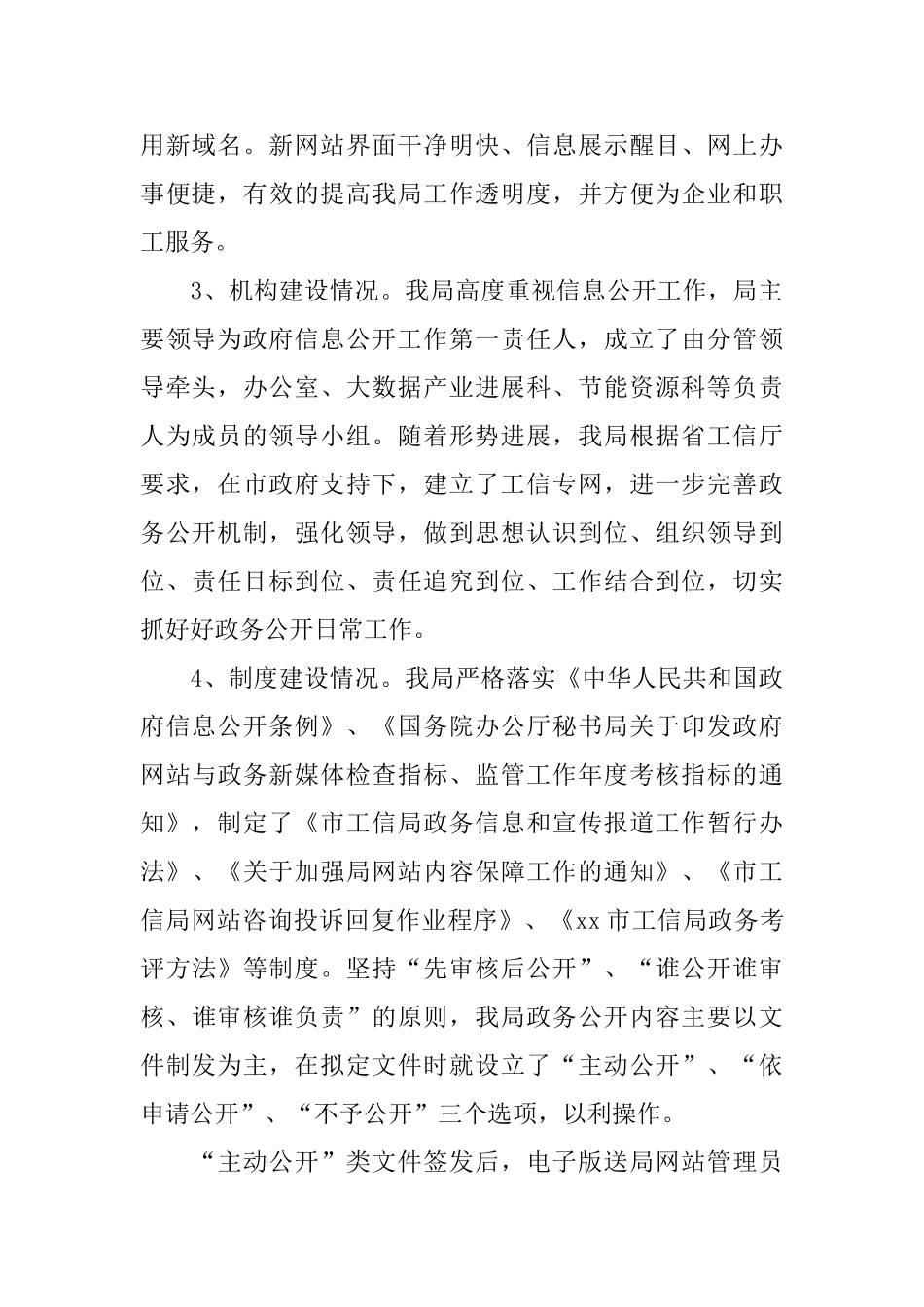 2024政务公开年终总结5篇_第2页