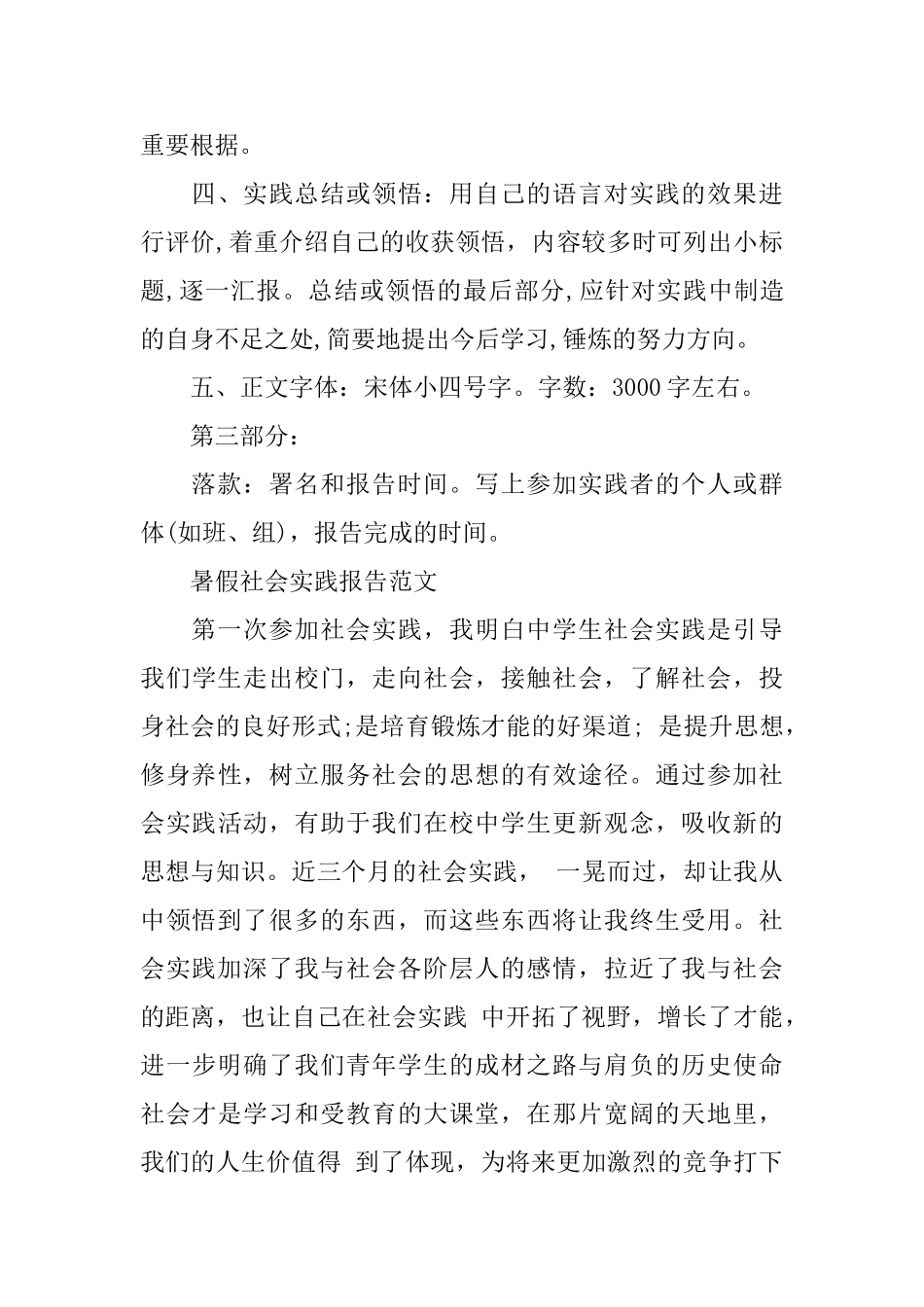 2024暑期社会实践报告格式_第3页