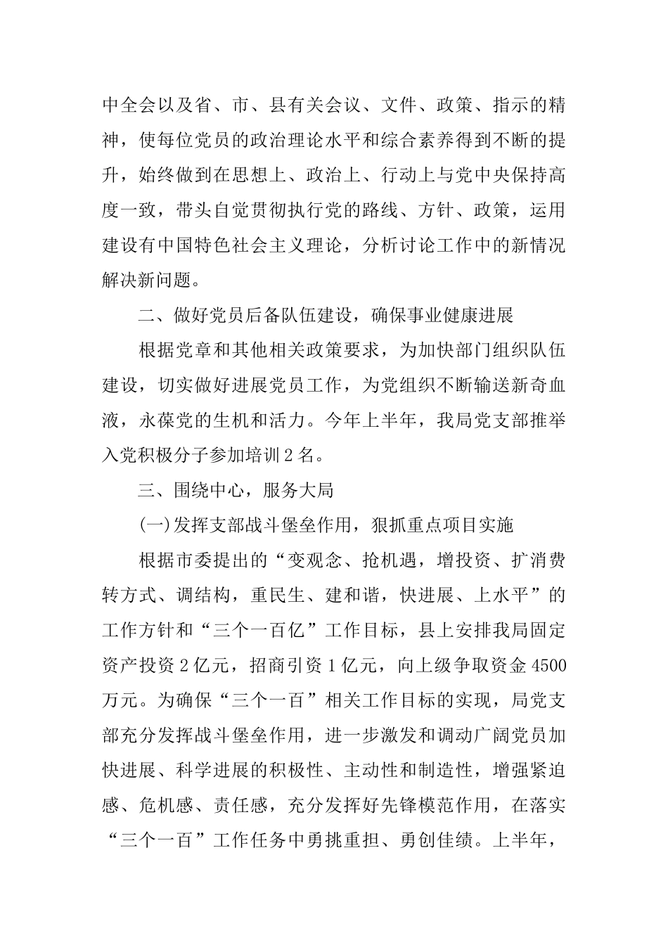 2024村级党建工作总结_第2页