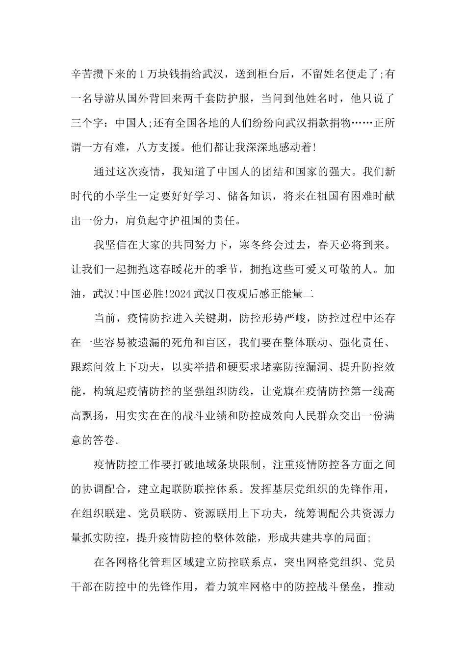2024武汉日夜观后感个人体会正能量_第2页