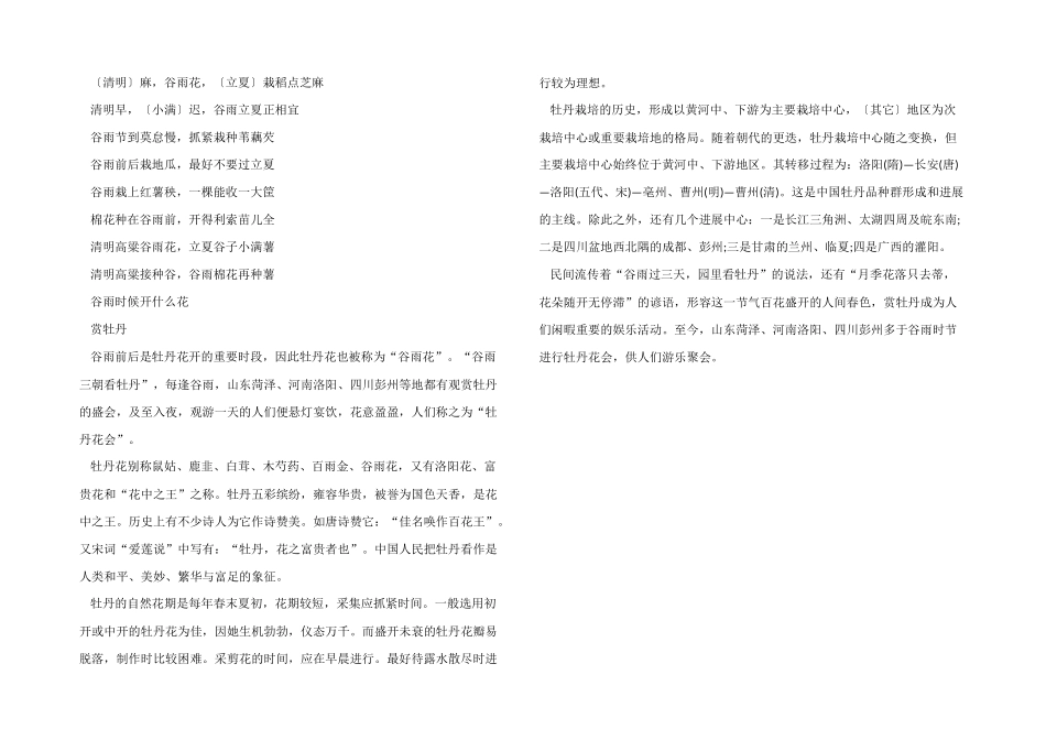 2024谷雨农事活动有哪些_第2页