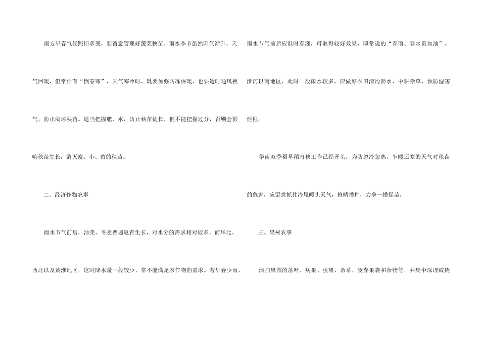 2024雨水节气的由来及农事活动_第2页
