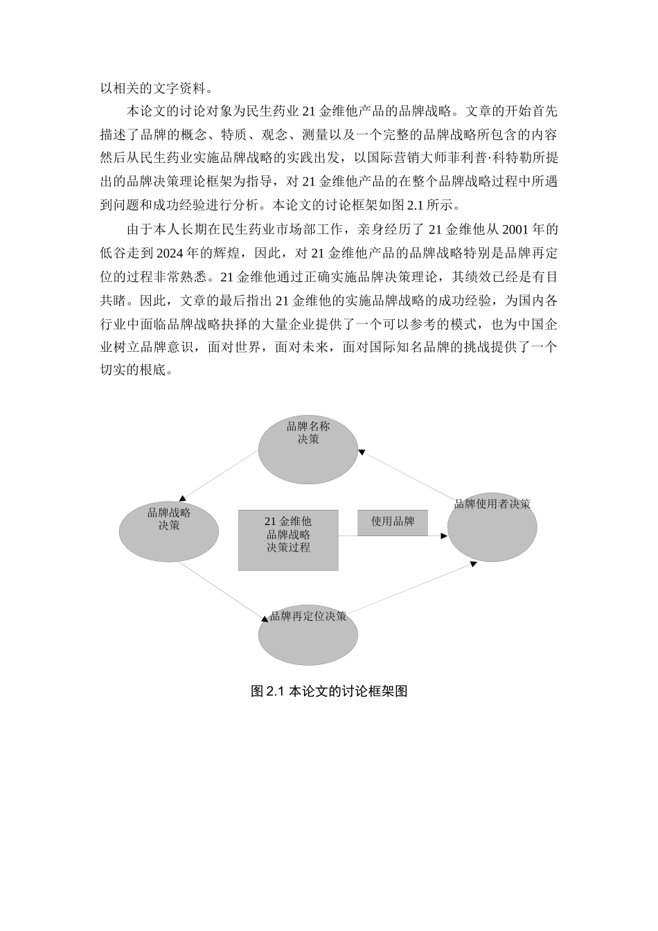 21金维他的品牌战略研究_第3页