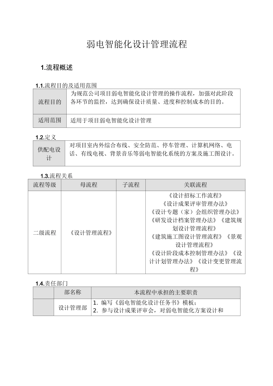 弱电智能化设计管理流程_第1页