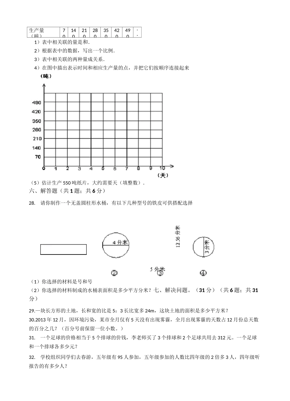 内蒙古赤峰市小升初数学试卷_第3页