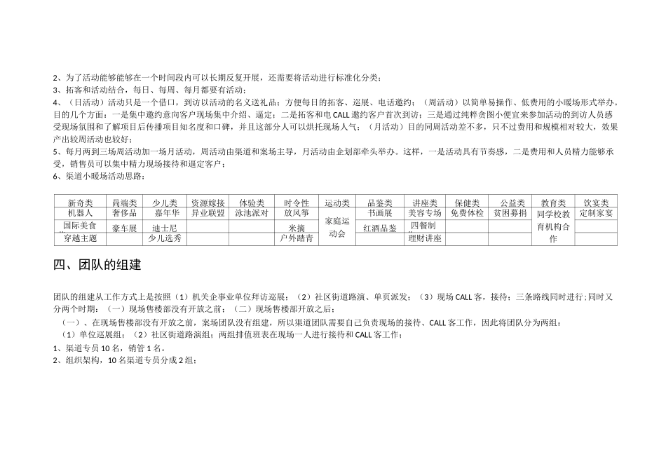 渠道拓客详细工作方案(碧桂园融创)_第3页