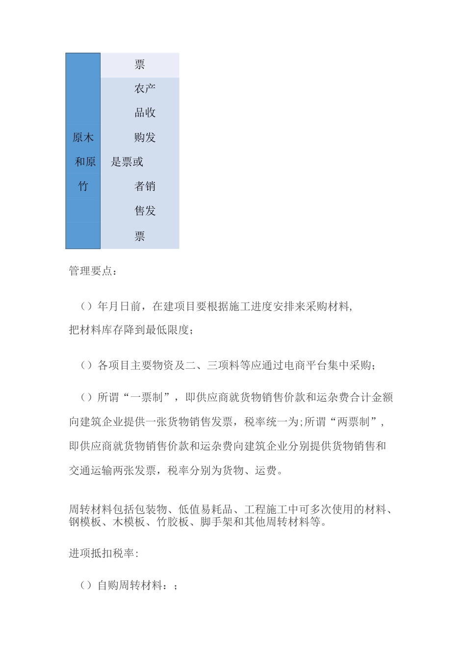 “营改增”后,建筑业增值税抵扣要点重点汇总_第3页