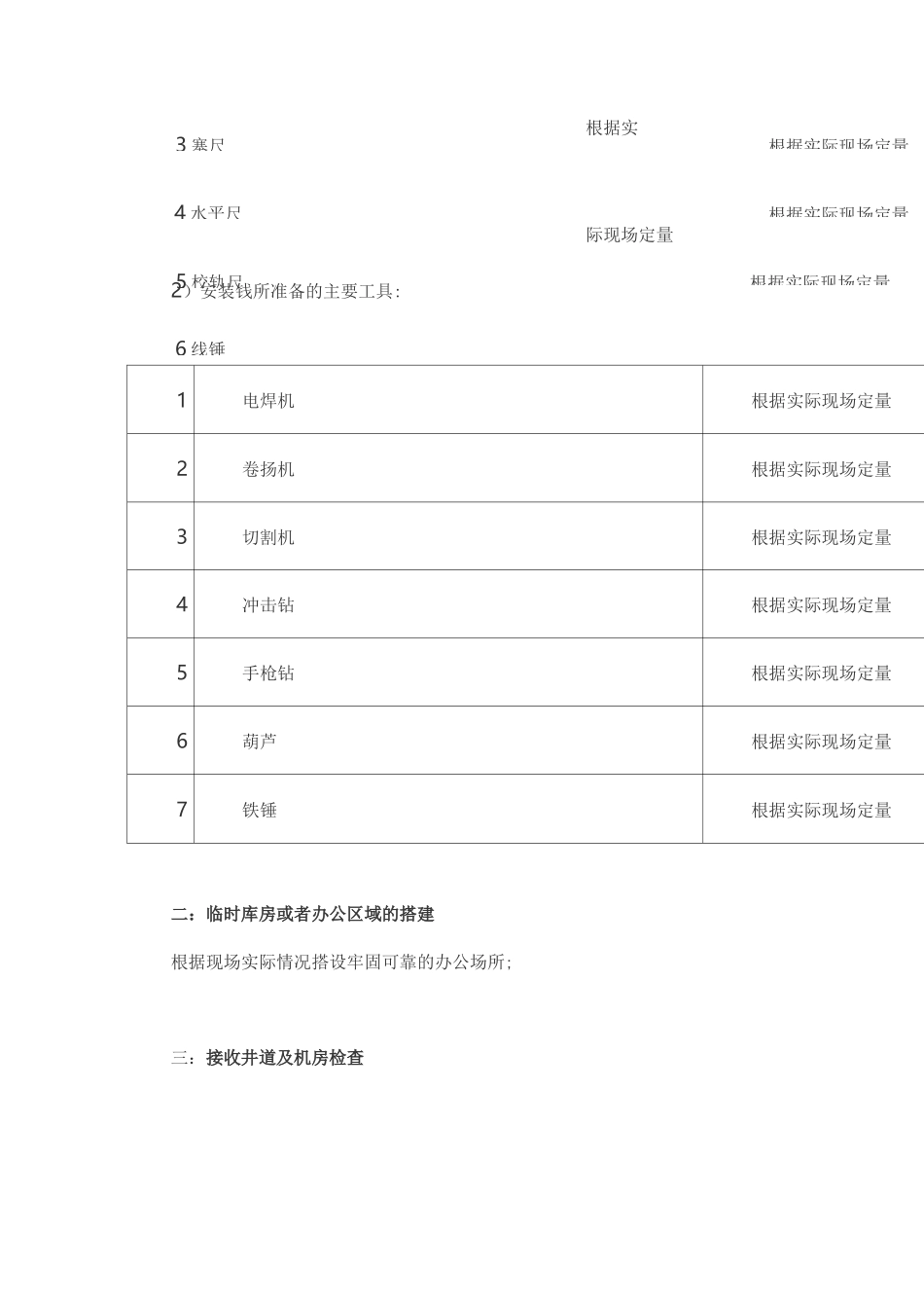电梯安装工作流程及工艺质量规范_第3页