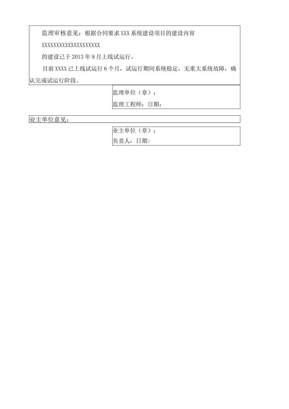 软件项目试运行报告_第2页