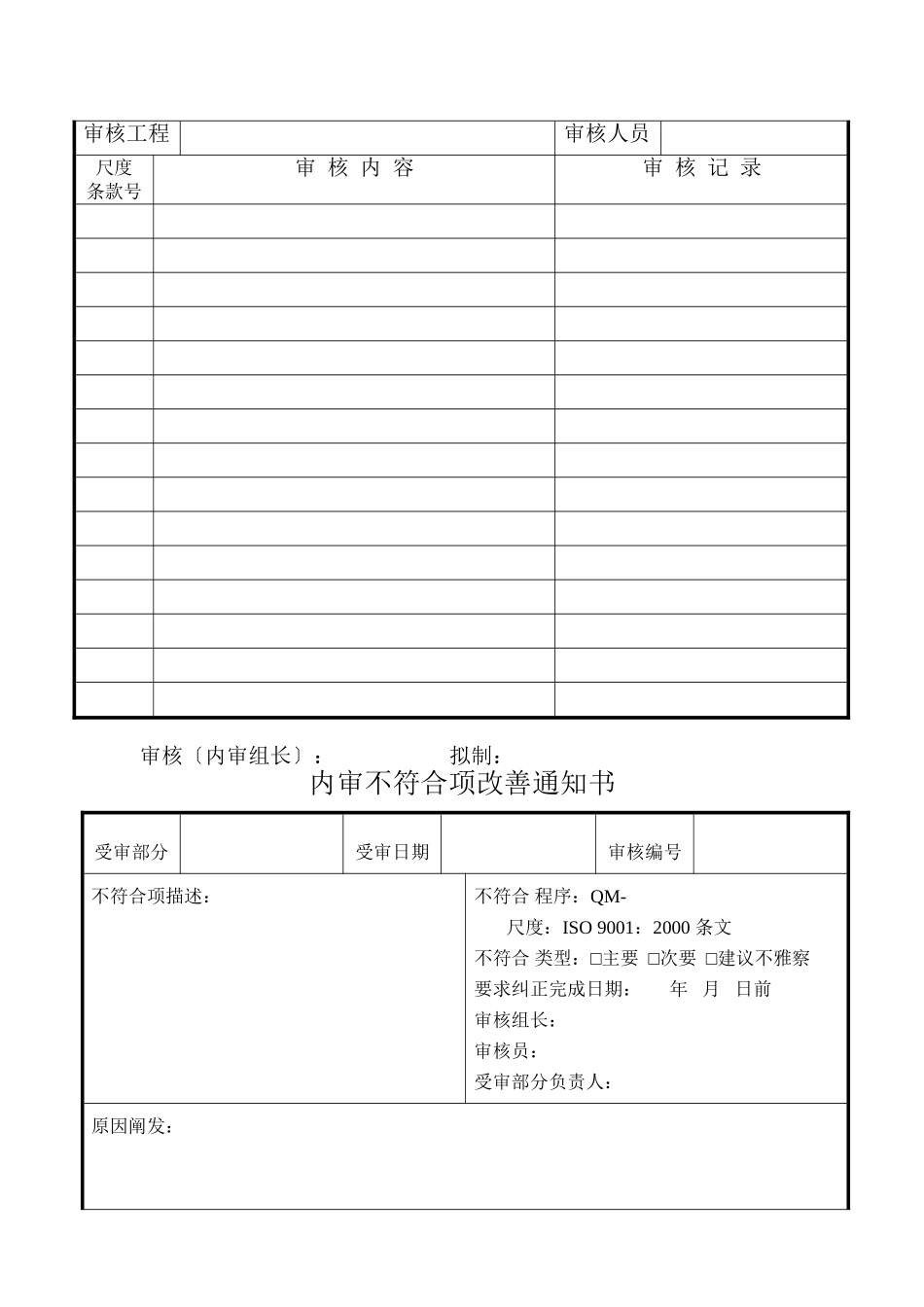 4-内审教材表单_第3页