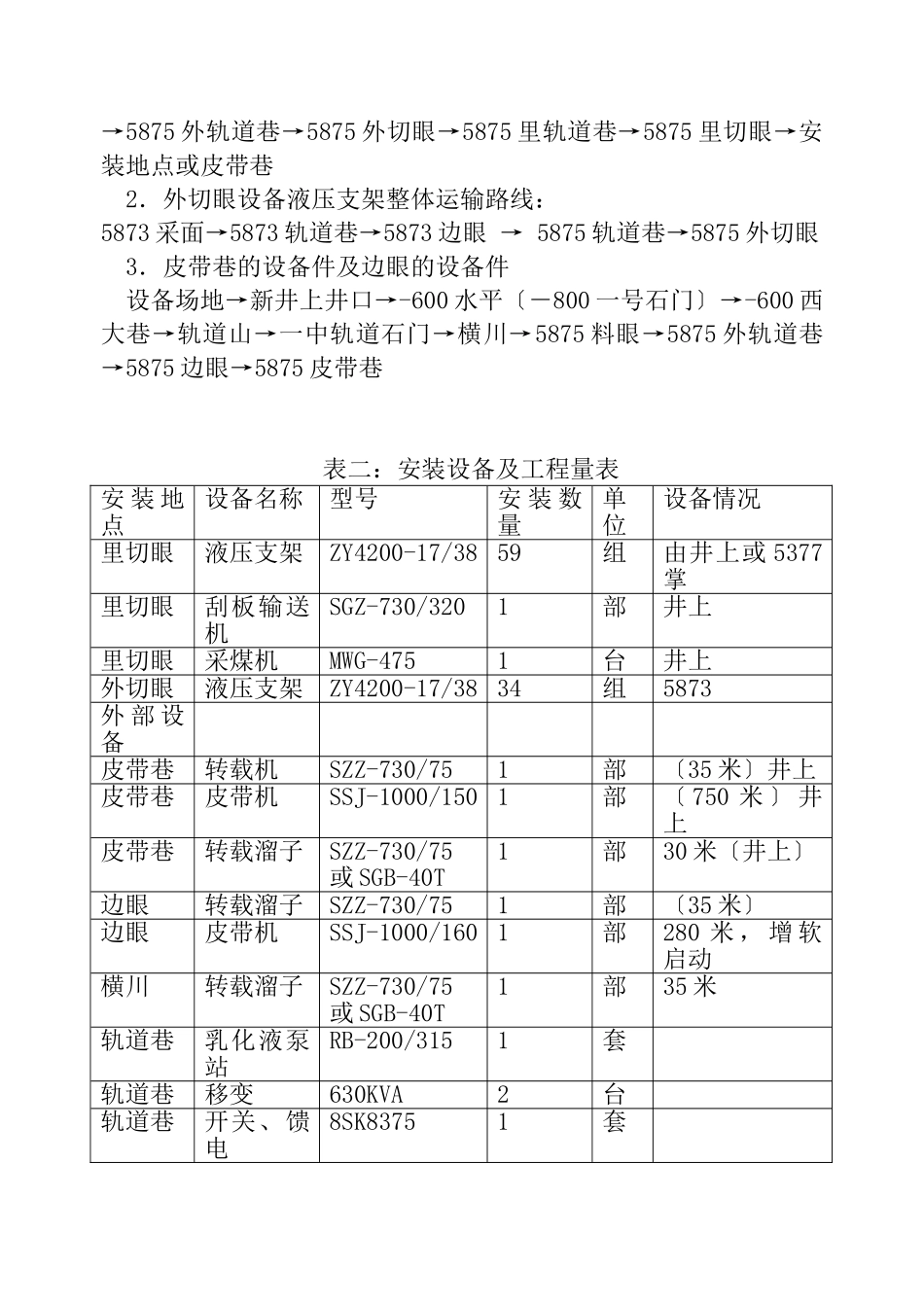 5875综采工作面安装作业规程_第2页