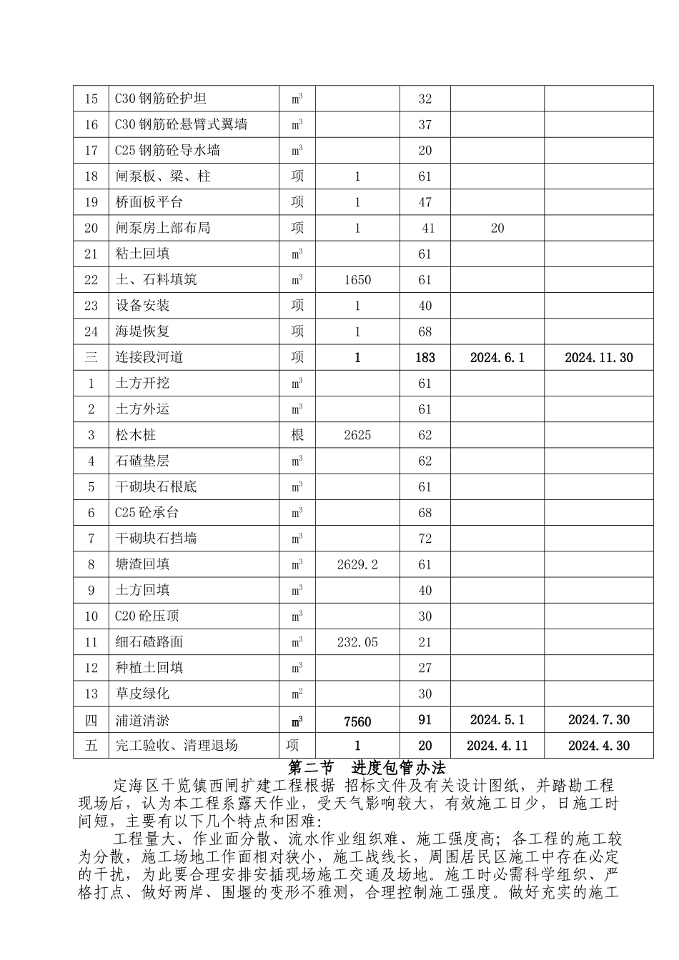 5、河道施工组织设计_第3页
